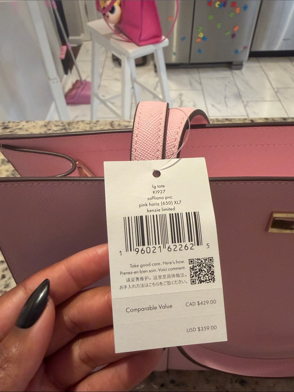 KATE SPADE LARGE TOTE SAFFIANO - Picture 2 of 13